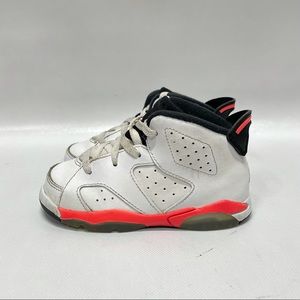 Nike Air Jordan White Cement Shoes 384667-123 Toddlers Size 8c